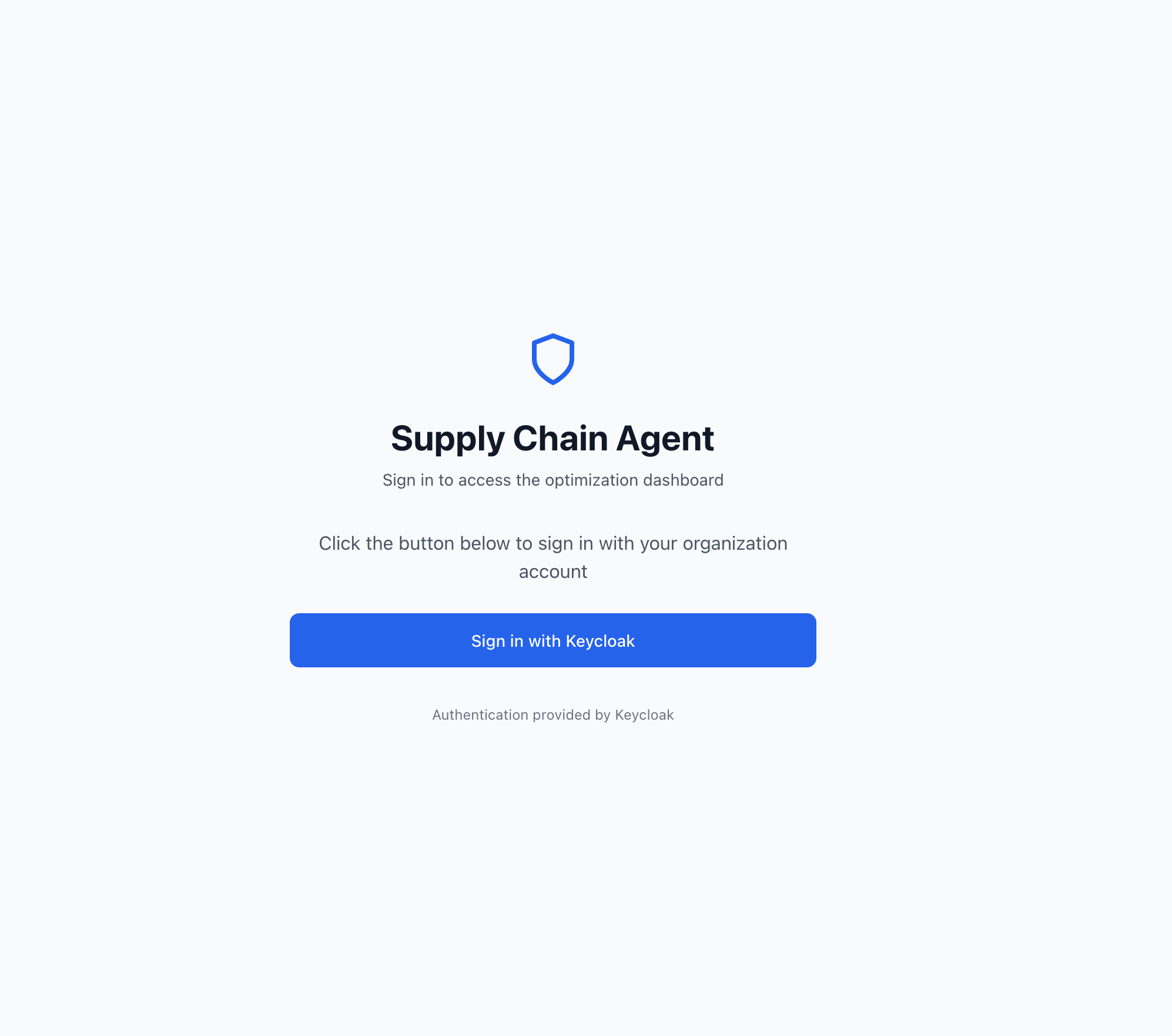 Supply Chain UI