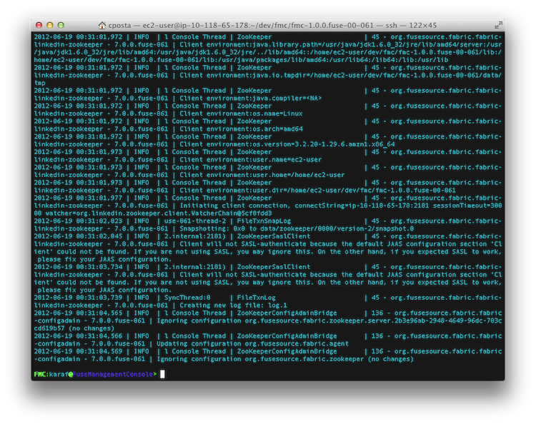 FMC fabric subshell